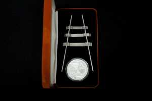2004 Adelaide to Darwin Railway $5 0.999 silver proof coin, 1 troy ounce - 3