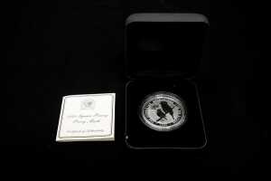 Three The Australian Kookaburra 0.999 silver bullion coins totalling 3 troy ounces - 5
