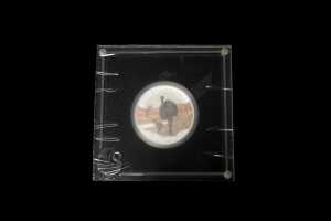 2021 Emu $1 0.999 silver proof coin, 1 troy ounce - 3