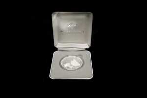 2009 Queensland 150 Years of State Government $5 0.999 silver proof coin, 36.31 grams - 3