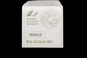 2014 Kangaroo in Outback F15 Privy Mark $1 0.999 silver proof coin, 1 troy ounce - 4