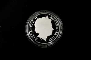 2013 Bicentenary of the Crossing of the Blue Mountains $10 fine 0.999 silver proof coin, 61 grams - 2