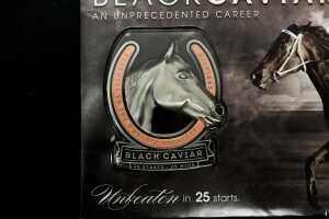 Black Caviar coin and PNC set, including 0.999 silver proof coin, 1 troy ounce - 5