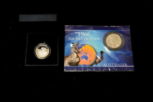 Two silver coins