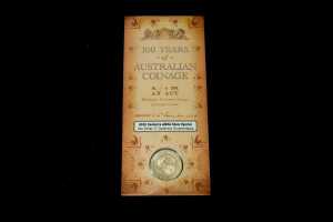 2010 100 Years of Australian Coinage coin set including a 0.999 silver proof coin, 11.66 grams - 3