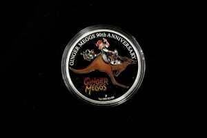 2011 90th Anniversary of Ginger Meggs $1 0.999 silver proof coin, 1 troy ounce