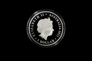 2011 90th Anniversary of Ginger Meggs $1 0.999 silver proof coin, 1 troy ounce - 2