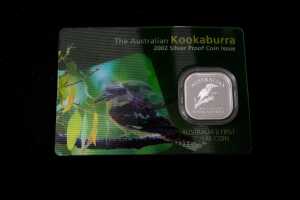 Three Australian animal 0.999 silver proof coins, totalling 27.61 grams - 2