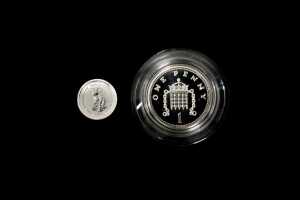 Two coins in 0.925 silver and Platinum