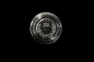 Two silver coins, total 25.55 grams - 4