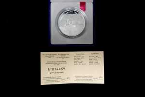 Two silver coins, total 25.55 grams - 6