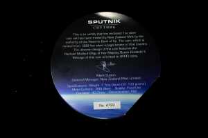 2007 Sputnik 50th Anniversary Fiji $2 0.999 silver proof-like coin, 1 troy ounce - 4
