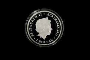 2011 Royal Wedding of Prince William and Catherine, $1 0.999 silver proof coin, 1 troy ounce - 2
