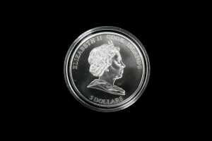 2011 Koala & Eucalyptus Leaves $5 brilliant uncirculated 0.925 silver coin, 25 grams - 2