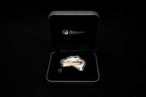 2014 Australian Map Shaped Crocodile $1 0.999 silver coin, 1 troy ounce - 3