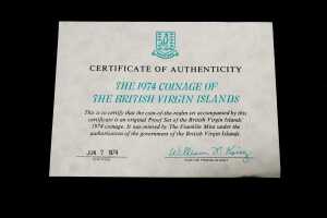 Two proof coin sets, UK & British Virgin Islands - 5