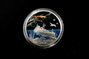 2012 Battle for Australia 1942 $1 0.999 silver proof four-coin set, totalling 100 grams - 4