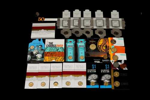 Group of assorted collectable coins
