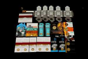 Group of assorted collectable coins