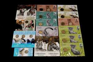 Group of assorted collectable coins and PNCs