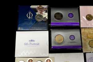 Group of assorted H.M. Queen Elizabeth II collectable coins and PNCs - 2
