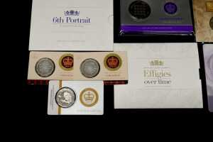 Group of assorted H.M. Queen Elizabeth II collectable coins and PNCs - 4