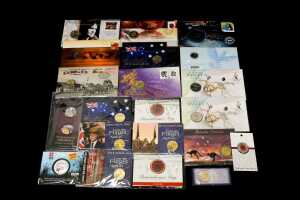 Group of assorted collectable coins and PNCs