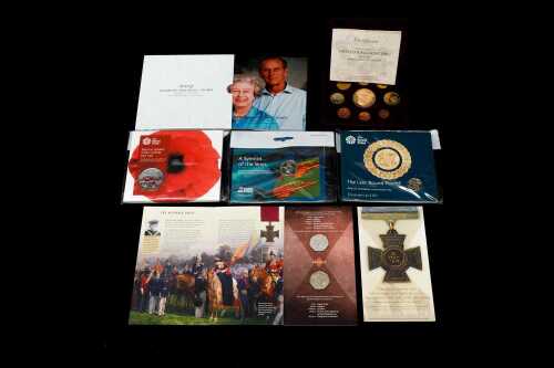Group of Royal Mint U.K. proof coins