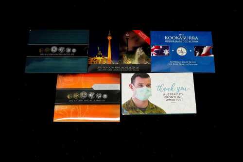 Group of Royal Australian Mint and Perth Mint proof coin sets