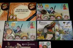 Group of assorted collectable coins and PNCs - 3