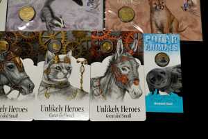 Group of assorted animal themed collectable coins and PNCs - 5