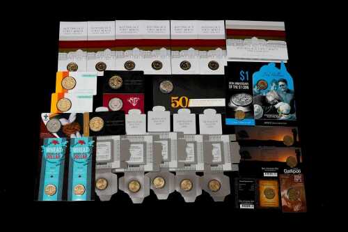 Group of collectable coins