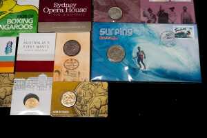Group of assorted collectable coins and PNCs - 5