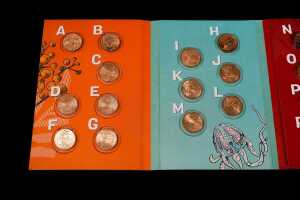 Two 2022 Great Aussie Coin Hunt full sets of 26 coins - 2