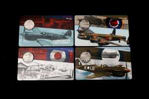 2021 Centenary of the Royal Australian Air Force eleven 50 cent UNC coin collection - 3