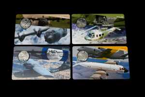 2021 Centenary of the Royal Australian Air Force eleven 50 cent UNC coin collection - 4