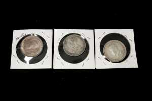 Three Australian Florins - 2