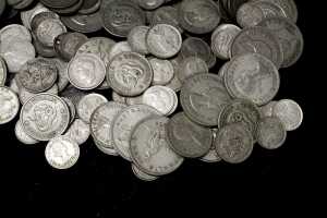 Australian Post 1946 pre-decimal silver coins - 3