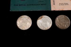 A group of Australian decimal coins and one crown - 4