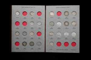 A Dansco album of Shillings, pre-decimal Australian coins - 3