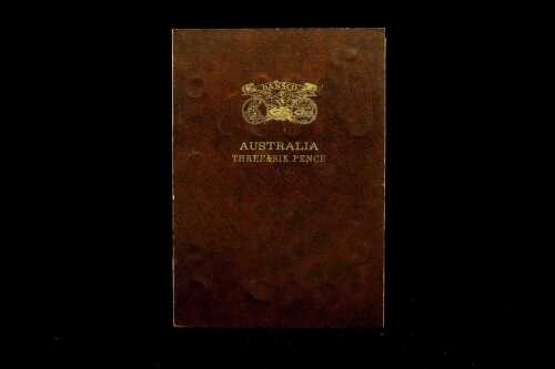 A Dansco coin album of threepences and sixpences, pre-decimal Australian coins