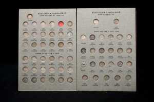 A Dansco coin album of threepences and sixpences, pre-decimal Australian coins - 2