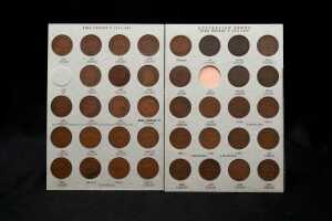 Dansco Penny Album, pre-decimal Australian coins - 2