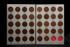 Dansco Penny album including 1925 and 1946. pre-decimal Australian coins - 4