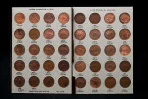 A Dansco album of Australian pennies plus other coins - 5