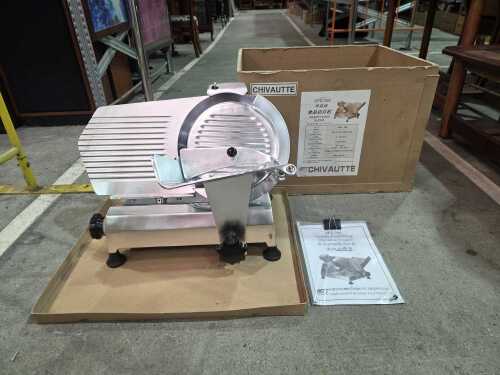 BRAND NEW Chivautte SFS-300 commercial gravity food slicer