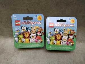LEGO Minifigure storage case and figures, sealed - 2