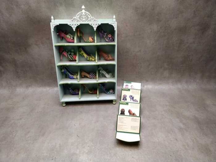 Willow Hall Flowers of the Month stand and shoe ornaments