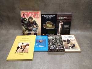 Australian Military reference books, including The Sweet Lord Project - 4
