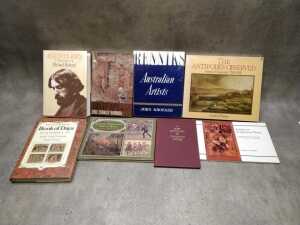 Art reference books, including A Treasury of Art Masterpieces - 4